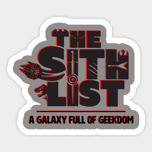 THE SITH LIST -2018 Logo Sticker by The Sith List